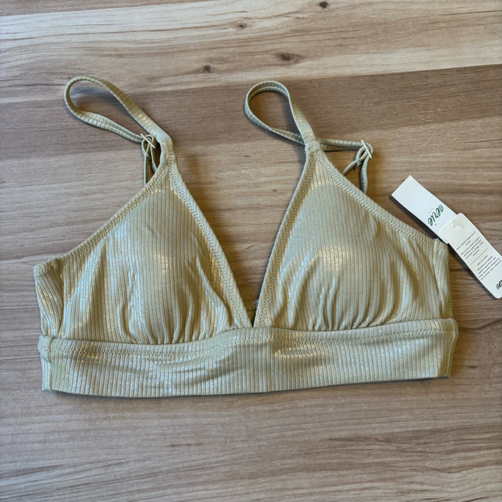 Metallic Aerie Swim Top